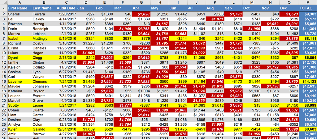 Excel Color Composite Excel Color Composite